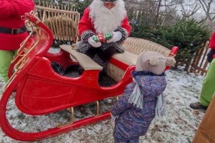 Odwiedził nas Św. Mikołaj i RENIFERY! — MOTYLKI